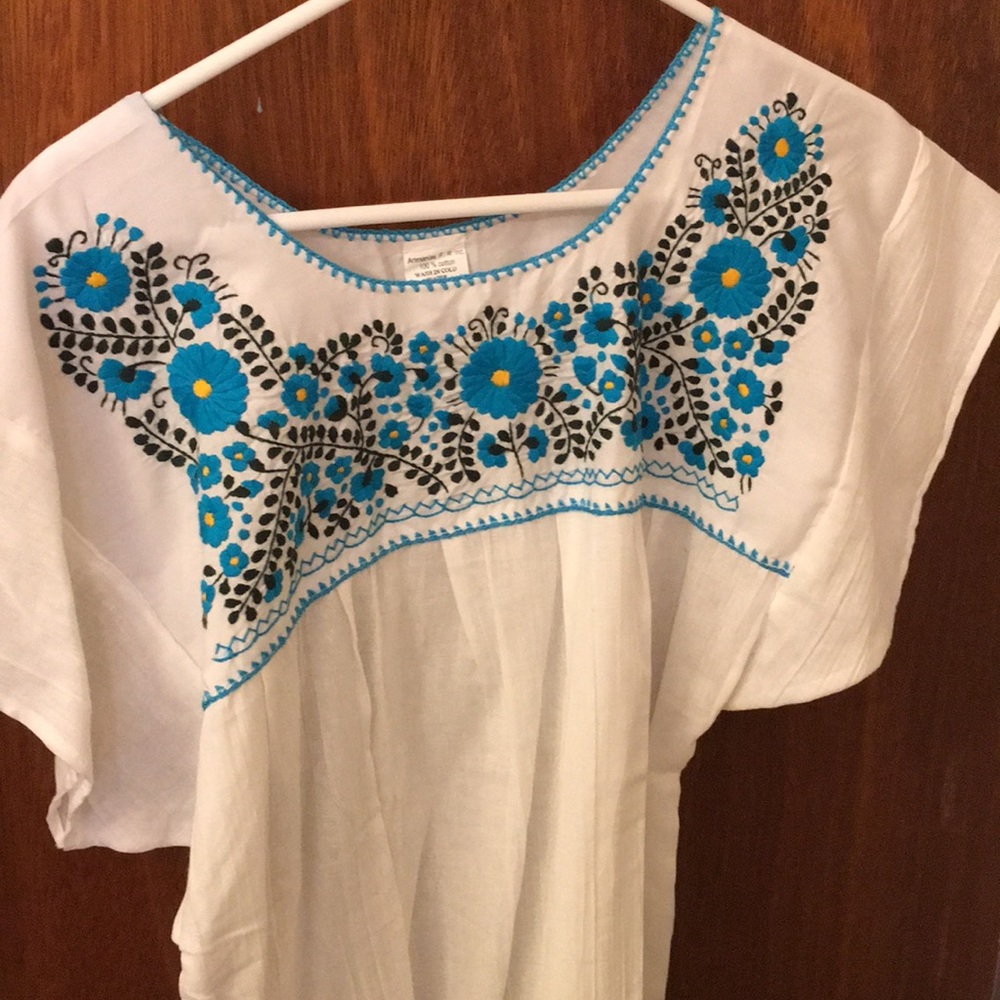 Embroidered top